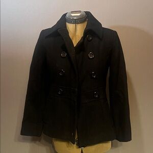 Rothschild Child's Black Pea Coat